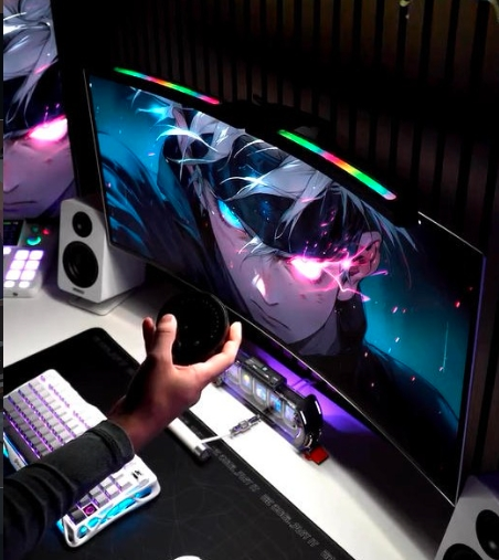IM Series RGB gaming setup image