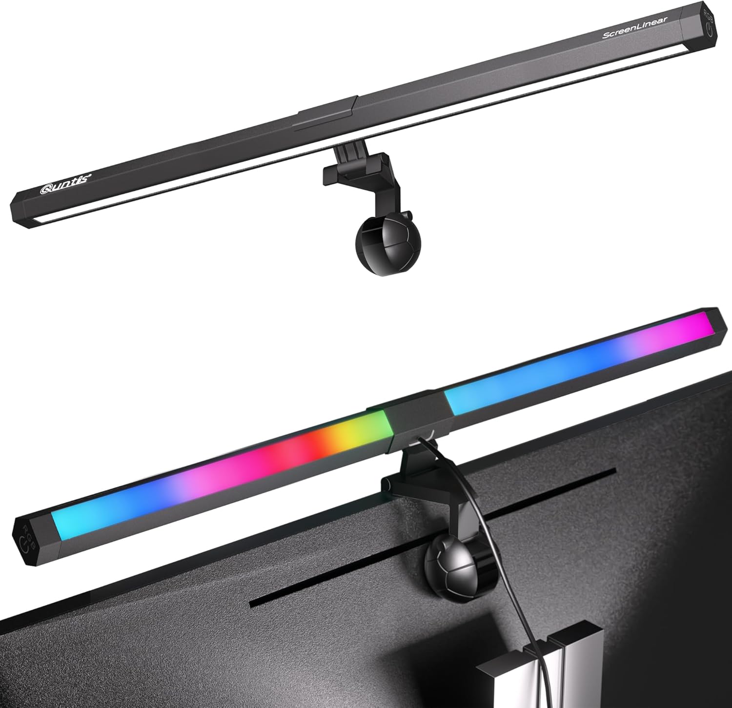Quntis Monitor Light Bar IM 50 cm (19.7 inch) Black
