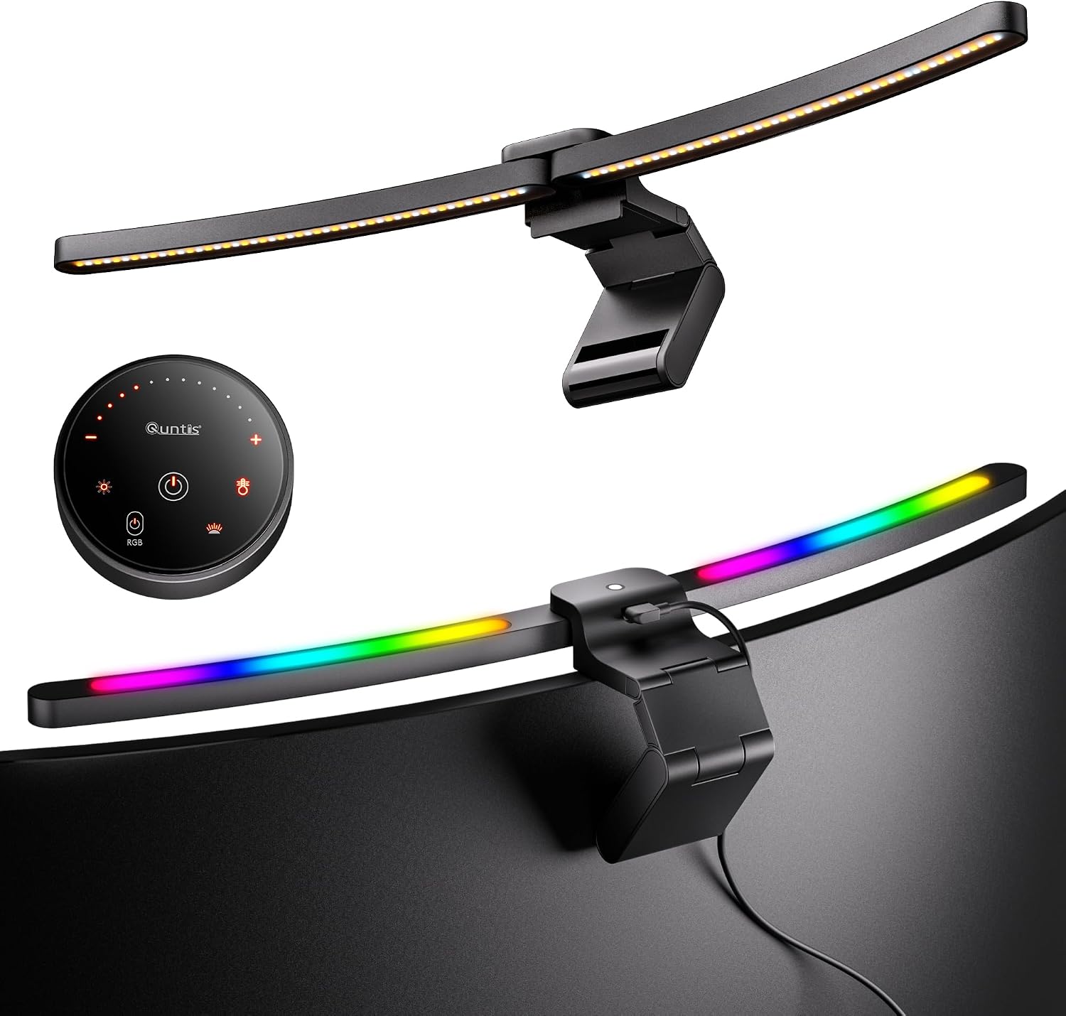 Quntis Curved Monitor Light Bar IM 66 cm (26 inch) Black