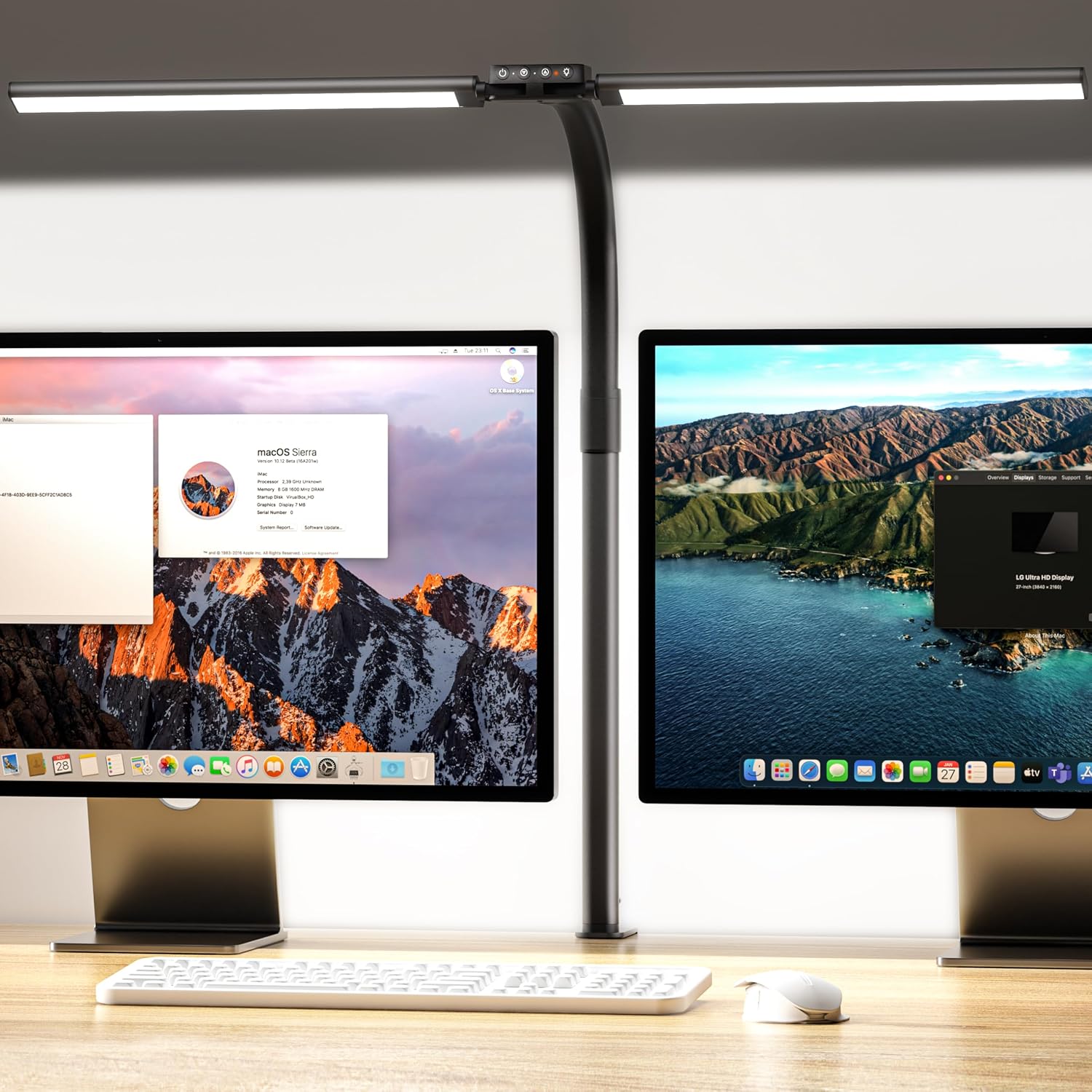 Quntis Flex Desk Lamp Studio 78 cm Grey